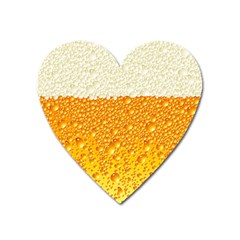 Bubble Beer Heart Magnet by Wegoenart