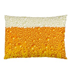 Bubble Beer Pillow Case by Wegoenart