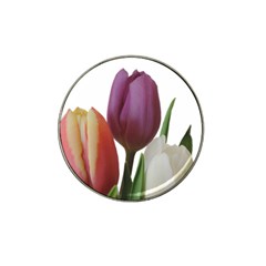 Tulips Bouquet Hat Clip Ball Marker (10 Pack) by picsaspassion
