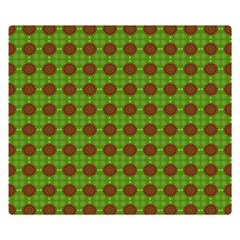 Christmas Paper Wrapping Patterns Double Sided Flano Blanket (small)  by Wegoenart