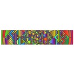 Mandala Star Interlocked Small Flano Scarf