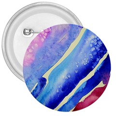 Painting Abstract Blue Pink Spots 3  Buttons by Wegoenart