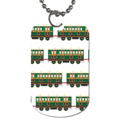 Trains Pattern Transportation Dog Tag (one Side) by Wegoenart