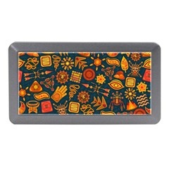 Pattern Background Ethnic Tribal Memory Card Reader (mini) by Wegoenart