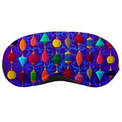 Colorful Background Stones Jewels Sleeping Masks by Wegoenart