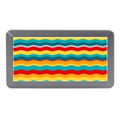 Retro Colors 60 Background Memory Card Reader (mini) by Wegoenart