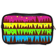 Illustration Abstract Graphic Toiletries Bag (one Side) by Wegoenart