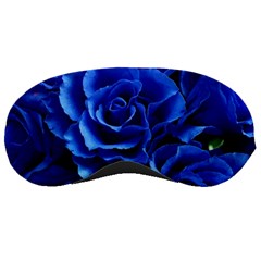 Blue Roses Flowers Plant Romance Sleeping Masks by Wegoenart