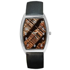 Books Bookshelf Classic Collection Barrel Style Metal Watch by Wegoenart