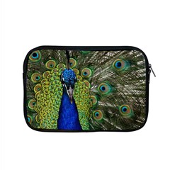 Peacock Close Up Plumage Bird Head Apple Macbook Pro 15  Zipper Case by Wegoenart