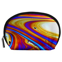 Soap Bubble Color Colorful Accessory Pouch (large)