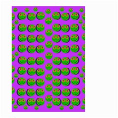 The Happy Eyes Of Freedom In Polka Dot Cartoon Pop Art Small Garden Flag (two Sides) by pepitasart