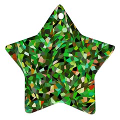 Sylvan Star Ornament (two Sides) by artifiart