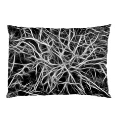 Nerves Cells Dendrites Sepia Pillow Case by Pakrebo