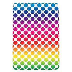 Polka Dots Spectrum Colours Dots Removable Flap Cover (l) by Pakrebo
