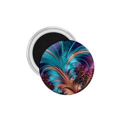 Feather Fractal Artistic Design 1 75  Magnets by Pakrebo