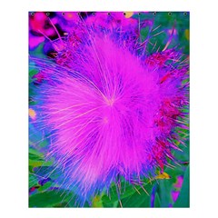 Psychedelic Purple Garden Milkweed Flower Shower Curtain 60  X 72  (medium)  by myrubiogarden