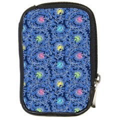 Floral Design Asia Seamless Pattern Compact Camera Leather Case