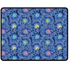 Floral Design Asia Seamless Pattern Double Sided Fleece Blanket (medium)  by Pakrebo