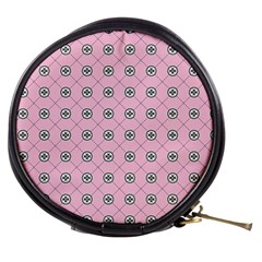 Kekistan Logo Pattern On Pink Background Mini Makeup Bag by snek
