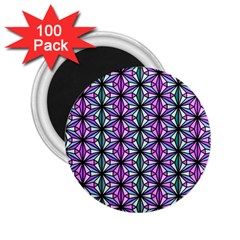 Geometric Patterns Triangle Seamless 2 25  Magnets (100 Pack)  by Pakrebo