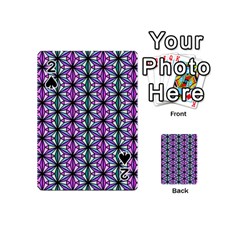 Geometric Patterns Triangle Seamless Playing Cards 54 (mini) by Pakrebo