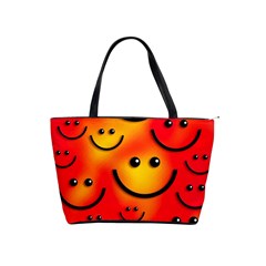 Smile Smiling Face Happy Cute Classic Shoulder Handbag by Pakrebo