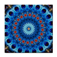 Rose Kaleidoscope Art Pattern Tile Coasters by Pakrebo