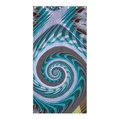 Spiral Fractal Swirl Whirlpool Shower Curtain 36  X 72  (stall)  by Pakrebo