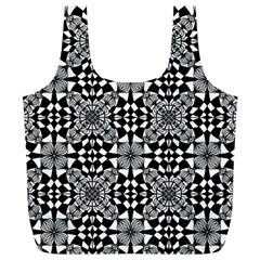 Fabric Design Pattern Color Full Print Recycle Bag (xl) by Pakrebo