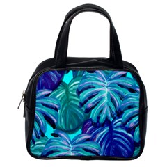 Leaves Tropical Palma Jungle Classic Handbag (one Side) by Alisyart