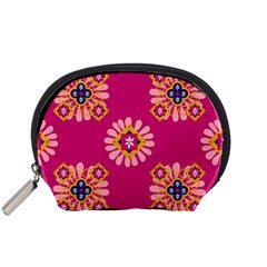 Morroco Tile Traditional Accessory Pouch (small) by Mariart