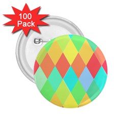 Low Poly Triangles 2 25  Buttons (100 Pack)  by Pakrebo