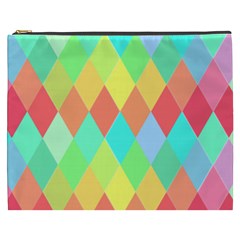 Low Poly Triangles Cosmetic Bag (xxxl) by Pakrebo