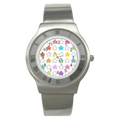 Set Set Up Element Disjunct Image Stainless Steel Watch