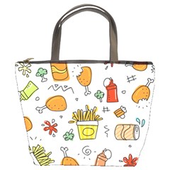 Cute Sketch Set Child Fun Funny Bucket Bag