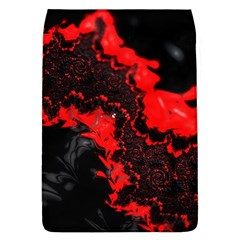 Red Black Fractal Mandelbrot Art Wallpaper Removable Flap Cover (s) by Pakrebo