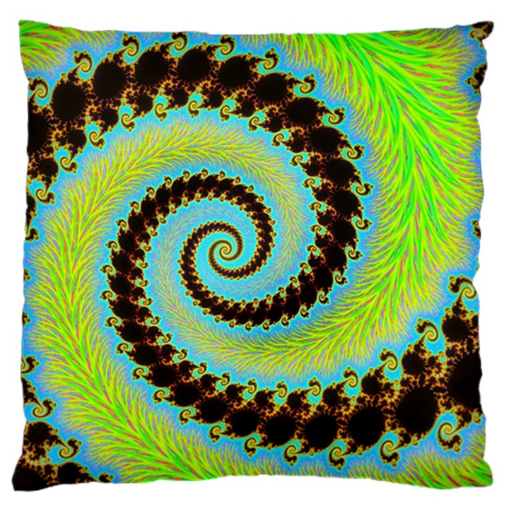 Fractal Julia Mandelbrot Art Standard Flano Cushion Case (One Side)