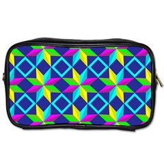 Pattern Star Abstract Background Toiletries Bag (two Sides) by Pakrebo