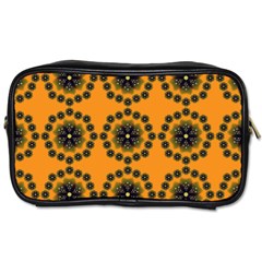 Desktop Abstract Template Flower Toiletries Bag (two Sides) by Pakrebo