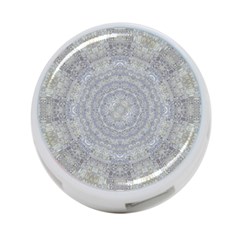 Lace Flower Planet And Decorative Star 4-port Usb Hub (one Side) by pepitasart