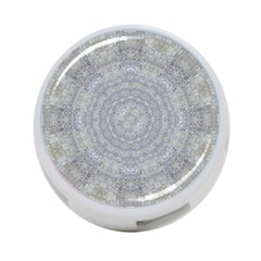 Lace Flower Planet And Decorative Star 4-port Usb Hub (two Sides) by pepitasart