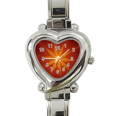 Fractal Wallpaper Colorful Abstract Heart Italian Charm Watch by Mariart