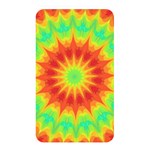 Kaleidoscope Background Mandala Red green Memory Card Reader (Rectangular)