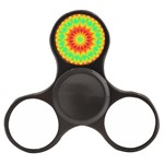 Kaleidoscope Background Mandala Red green Finger Spinner