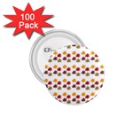 Autumn Leaves 1.75  Buttons (100 pack) 