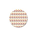 Autumn Leaves Golf Ball Marker (4 pack)