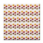 Autumn Leaves Face Towel Front