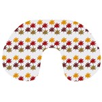Autumn Leaves Travel Neck Pillows Front