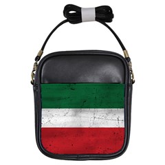 Flag Patriote Quebec Patriot Red Green White Grunge Separatism Girls Sling Bag by Quebec